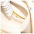 Borsa a mano Miu Miu in tela bianco e oro autentica bs35192 D'oro - vista 12