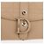 Cartera Bifold Christian Dior de cuero Beige Plata Auth 181514 - vista 8