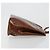 Borsa a tracolla CARTIER PANTHERE in pelle vernice marrone argento Auth 178367 - vista 3