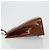 Borsa a tracolla CARTIER PANTHERE in pelle vernice marrone argento Auth 178367 - vista 4