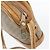 Borsa a tracolla GUCCI Micro GG Supreme PVC Beige Oro Auth ka4395 D'oro - vista 10