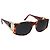 Gafas de sol CHANEL COCO Mark de plástico Marrón Oro CC Auth 181291M Castaño Dorado