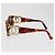 Gafas de sol CHANEL COCO Mark de plástico Marrón Oro CC Auth 181291M Castaño Dorado - vista 7