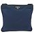 Borsa a Spalla PRADA Nylon Blu Navy Argento Auth ka4414A - vista 13