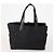 CHANEL Nova bolsa Tote Travel line Nylon 3 Set Preto CC Auth BA12665 - vista 10