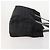 CHANEL Nova bolsa Tote Travel line Nylon 3 Set Preto CC Auth BA12665 - vista 12