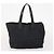 CHANEL Nova bolsa Tote Travel line Nylon 3 Set Preto CC Auth BA12665 - vista 17