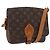 LOUIS VUITTON Borsa a Spalla Monogram Cartouchiere MM M51253 LV Auth 179669 Monogramma