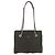 PRADA Chain Tote Bag Nylon Khaki Silver Auth 180596 Silber - Ansicht 13