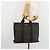 Hermès HERMES Her Line Tote Bag Canvas Grau Silber Auth BA12917 Braun - Ansicht 21