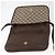 Borsa GUCCI GG Supreme Web Sherry Line PVC Beige Oro 001 104 0551 Auth 178811 D'oro - vista 10