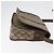 Borsa GUCCI GG Supreme Web Sherry Line PVC Beige Oro 001 104 0551 Auth 178811 D'oro - vista 3