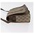 Borsa GUCCI GG Supreme Web Sherry Line PVC Beige Oro 001 104 0551 Auth 178811 D'oro - vista 4