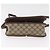 Borsa GUCCI GG Supreme Web Sherry Line PVC Beige Oro 001 104 0551 Auth 178811 D'oro - vista 5
