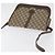 Borsa GUCCI GG Supreme Web Sherry Line PVC Beige Oro 001 104 0551 Auth 178811 D'oro - vista 6