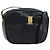 Borsa a tracolla Salvatore Ferragamo Vala in pelle blu navy e oro Auth BA12880 D'oro