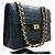 CHANEL Vintage Classic Chain Shoulder Bag Single Flap Quilted Lamb Nero