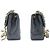 CHANEL Mini Square Small Chain Shoulder Bag Crossbody Black Lamb Nero - vista 5