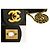 CHANEL Mini Square Small Chain Shoulder Bag Crossbody Black Lamb Nero - vista 7