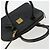 Borsa a Mano MCM Logogram Vicetos PVC 2way Nero Oro Auth 181172 D'oro - vista 6