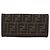 FENDI Zucca Canvas Long Wallet Schwarz Braun Auth 181538 - Ansicht 13