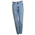 Saint Laurent, jeans Nico de tiro medio y corte recto Azul