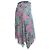 Autre Marque Diane von Furstenberg, falda asimétrica estampada Multicolor - vista 2