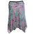 Autre Marque Diane von Furstenberg, falda asimétrica estampada Multicolor - vista 3