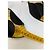 Salvatore Ferragamo Sandali con Tacco in Pelle Nera e Oro - vista 6