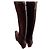 Prada Botas altas de ante marrón Castaño - vista 2