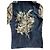 Autre Marque Otto Kern Seidenbluse mit Blumenprint Schwarz Beige - Ansicht 3