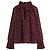 Autre Marque Camicetta Bordeaux a Pois con Fiocco Bordò