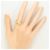 Autre Marque 18K Gelbgold-Ring mit Diamant Golden - Ansicht 7