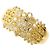 Autre Marque 18K Gelbgold-Ring mit 1.00ct Diamant Golden