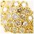 Autre Marque 18K Gelbgold-Ring mit 1.00ct Diamant Golden - Ansicht 2