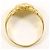 Autre Marque 18K Gelbgold-Ring mit 1.00ct Diamant Golden - Ansicht 3
