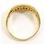 Autre Marque 18K Gelbgold-Ring mit Diamant Golden - Ansicht 3