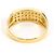 Autre Marque 18K Gelbgold-Ring mit Diamant Golden - Ansicht 4