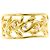 Autre Marque 18K Gelbgold-Ring mit Diamant Golden