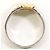 Autre Marque 18K Gelbgold und Platin Diamant Ring Golden - Ansicht 3