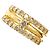 Autre Marque 18K Gelbgold-Ring mit Diamant Golden