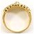 Autre Marque 18K Gelbgold-Ring mit Diamant Golden - Ansicht 3