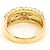 Autre Marque 18K Gelbgold-Ring mit Diamant Golden - Ansicht 4