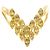 Autre Marque 18K Gelbgold-Ring mit Diamant Golden