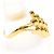 Autre Marque 18K Gelbgold-Ring mit Diamant Golden - Ansicht 3