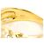 Autre Marque 18K Gelbgold-Ring mit Diamant Golden - Ansicht 5