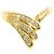 Autre Marque 18K Gelbgold-Ring mit Diamant Golden