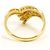 Autre Marque 18K Gelbgold-Ring mit Diamant Golden - Ansicht 4