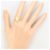 Autre Marque 18K Gelbgold-Ring mit Diamant Golden - Ansicht 7