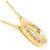 Autre Marque 18K Gelbgoldhalskette mit Diamant Golden - Ansicht 2